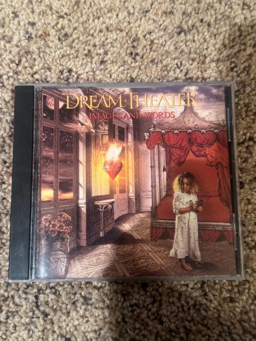Dream Theater Images and Words CD 1992 ATCO Prog Metal Pull Me Under Tested